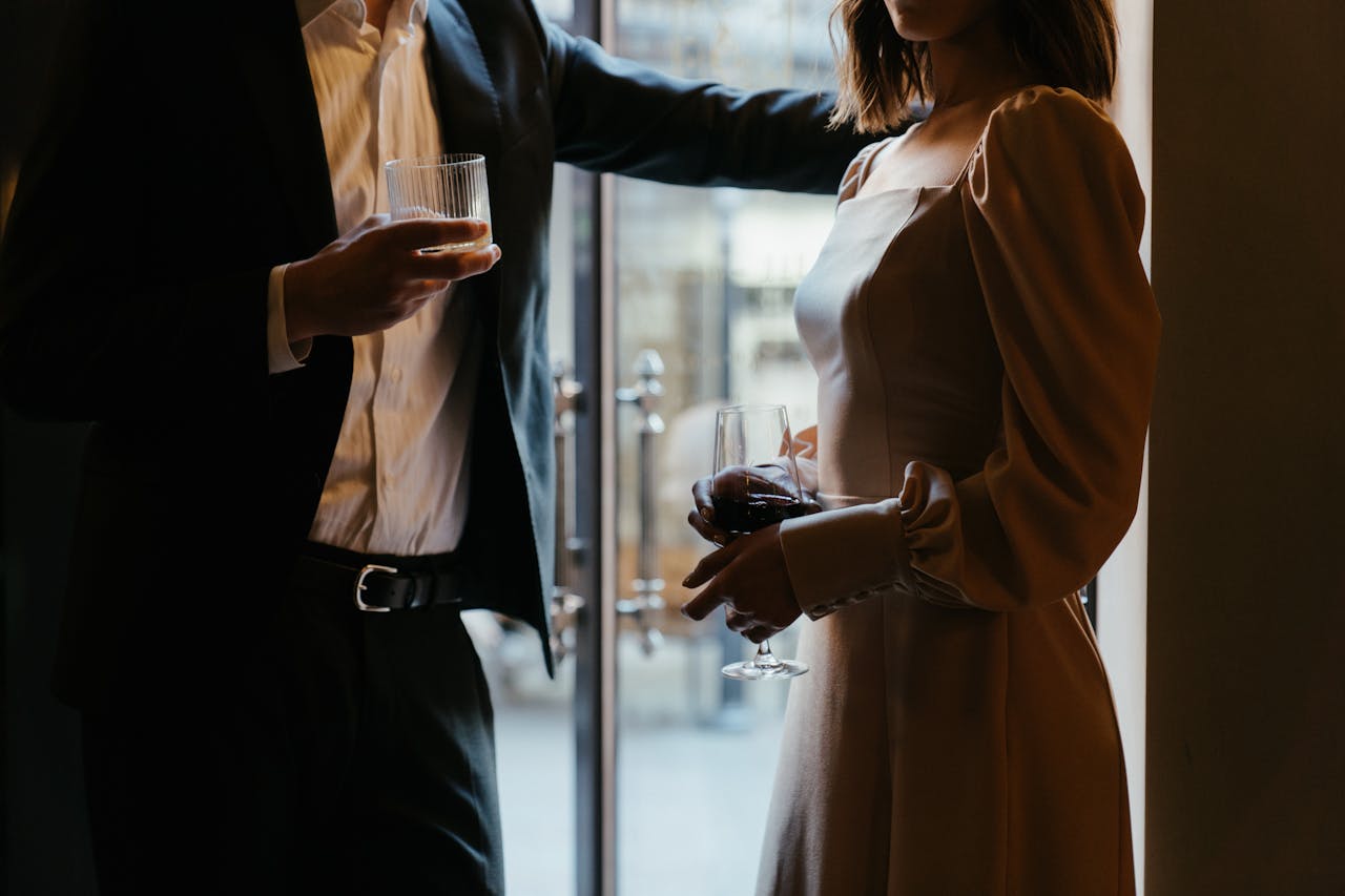 couple having honest conversation post-divorce